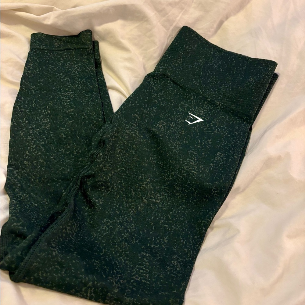 Gymshark Adapt Fleck Seamless - Green Leggings